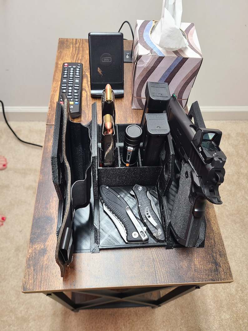 Range Buddy / Safe Buddy – 2‑Pistol & 6‑Magazine Organizer image 3