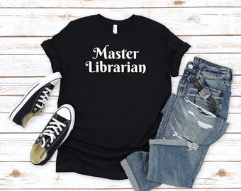 Camisa de bibliotecario, camisa de amante de libros, camisa de lectura, camisa de biblioteca, regalo de amante de libros, regalo para bibliotecario, camisa elegante de bibliotecario maestro
