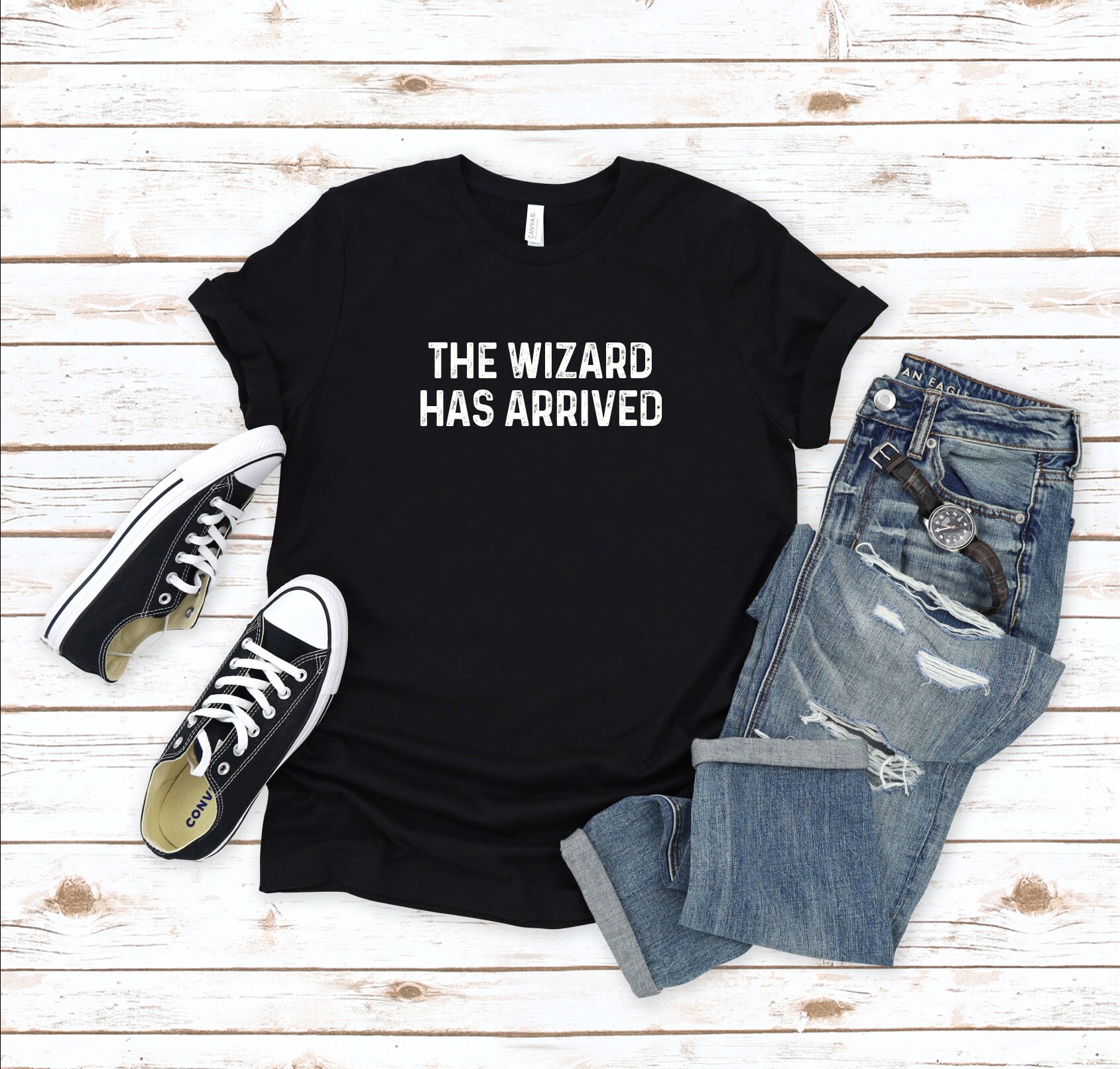 The Wizard Has Arrived Shirt, Magician Tee, Magic Shirt, Wizard Gift ...