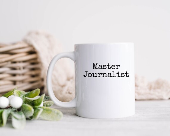 Mug Journaliste, Cadeau Journaliste, Idée Cadeau Journaliste, Tasse à Café Journaliste, Cadeau Pour Journaliste, Tasse à Café Journaliste, Cadeau Journaliste - France