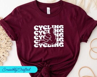Chill Cycling Shirt, Cycling TShirt, Cyclist T Shirt, Bike Shirt, Husband Gift, Bike Gift  Cyclist Gift  Bicycle Gift, Biking Shirt