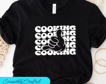 Chill Cooking Shirt, Funny Chef Shirt, Chef Boyfriend Shirt, Cook Birthday Gift, Gift For Chef Mom, Culinary Shirt, Baker TShirt, Sous Chef