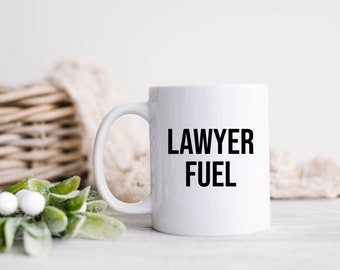 Lawyer Fuel Mug, Lawyer Mug,  Law School Gift, Gift For Lawyer, Law Mug, Attorney Mug