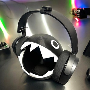 Mario Chomper Headphone Stand | Anime Headset Stand | Gaming Headset Stand | Perfect Gamer Gift | Cute Kawaii Mario Chomper Headset Holder