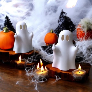 Middle Finger GHOST | Angry Face | Teasing HALLOWEEN decor | Sassy Ghost Giving Finger Hauntingly Good Laugh | Funny memory gift for holiday