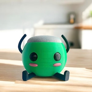 Stardew Valley Google Home Mini Holder | Alexa Echo Dot 4th 5th |Junimo Cute Decor | Cool Stand for Office | Cool Gift For Farming Game Idea