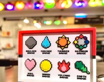 ポケモン カントー インディゴリーグ ジムバッジ | コレクションや