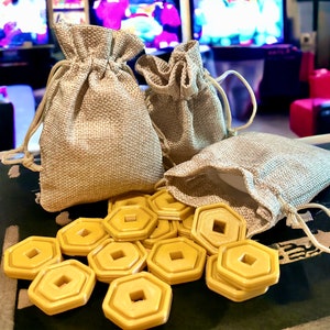 Moedas Robux do Roblox | Coleções de moedas de jogos | Presente legal do Roblox | Moedas de réplica | Presente de jogo de festa | Bolsa de presente incluída