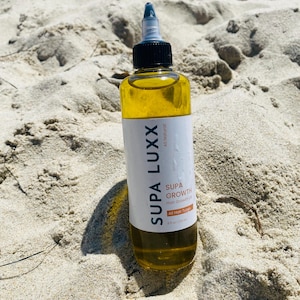 Supa Growth 8oz Hair Growth Oil, All Natural Fast Growth Hair Moisturizer, Rosemary oil, No Chemicals Grows in  Alopecia prevents Hair Loss.