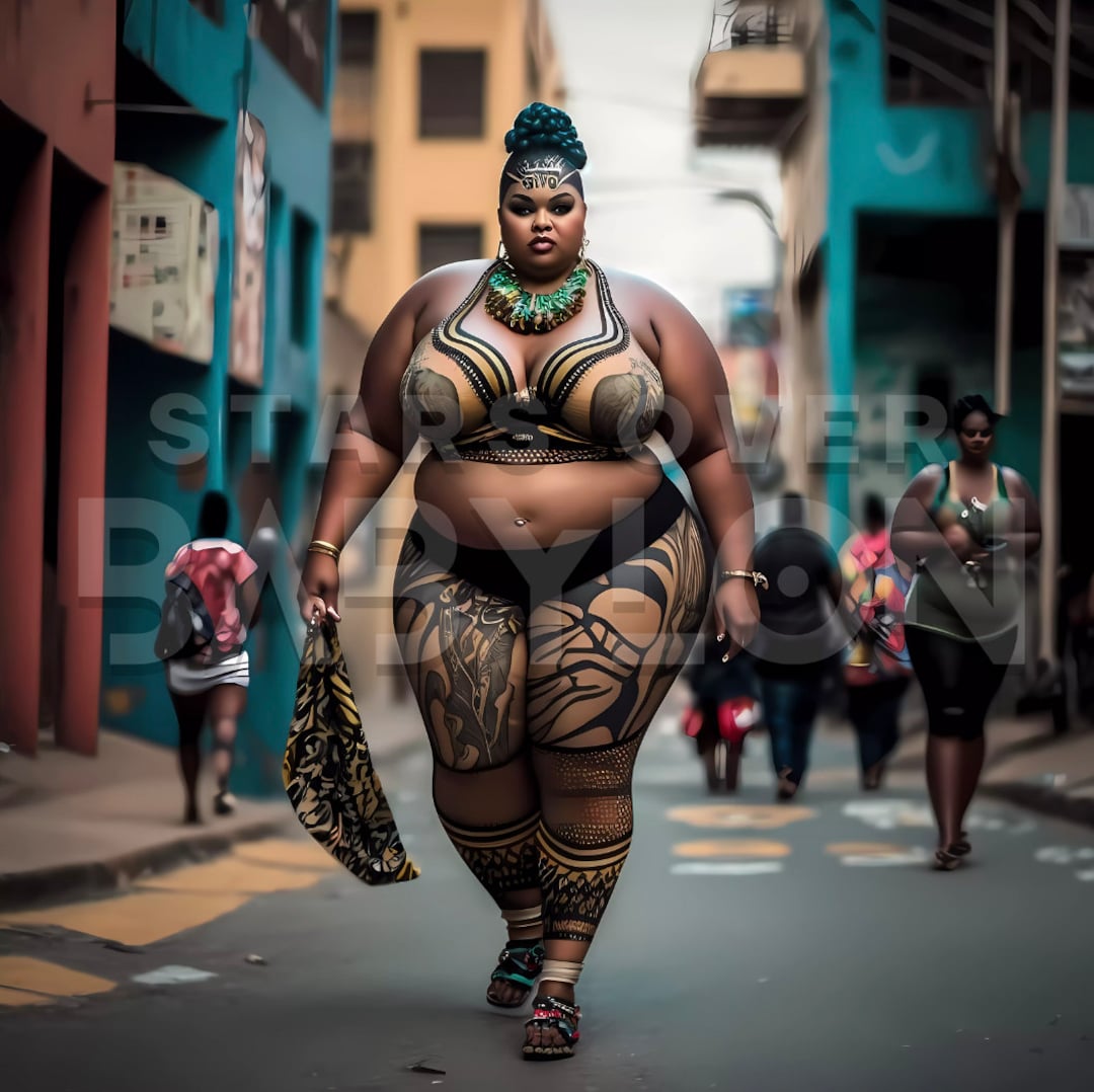 plus-size-body-art-curvy-girl-art-curvy-women-art-bbw-body-etsy