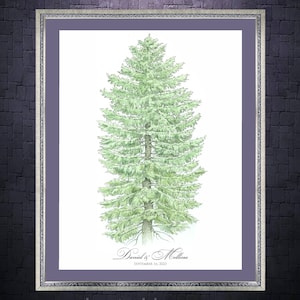 Wedding GUEST BOOK Alternative Tree Alternative Guest Book Signature PINE Guest Book Custom Wedding Guest Book Tree For Wedding Rustic