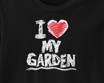I Love My Garden Long Sleeve Shirt, Gardener Tee for Plant Lovers Gift
