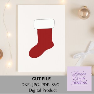 Christmas stocking svg, Stocking cut file, Christmas stocking cut file, traditional stocking