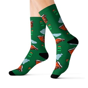 Graphic deigned socks, AT Socks, AT Medical Staff, Sublimated Socks, Fun Socks, Custom designed socks, Athletic Training Socks, Gift for AT