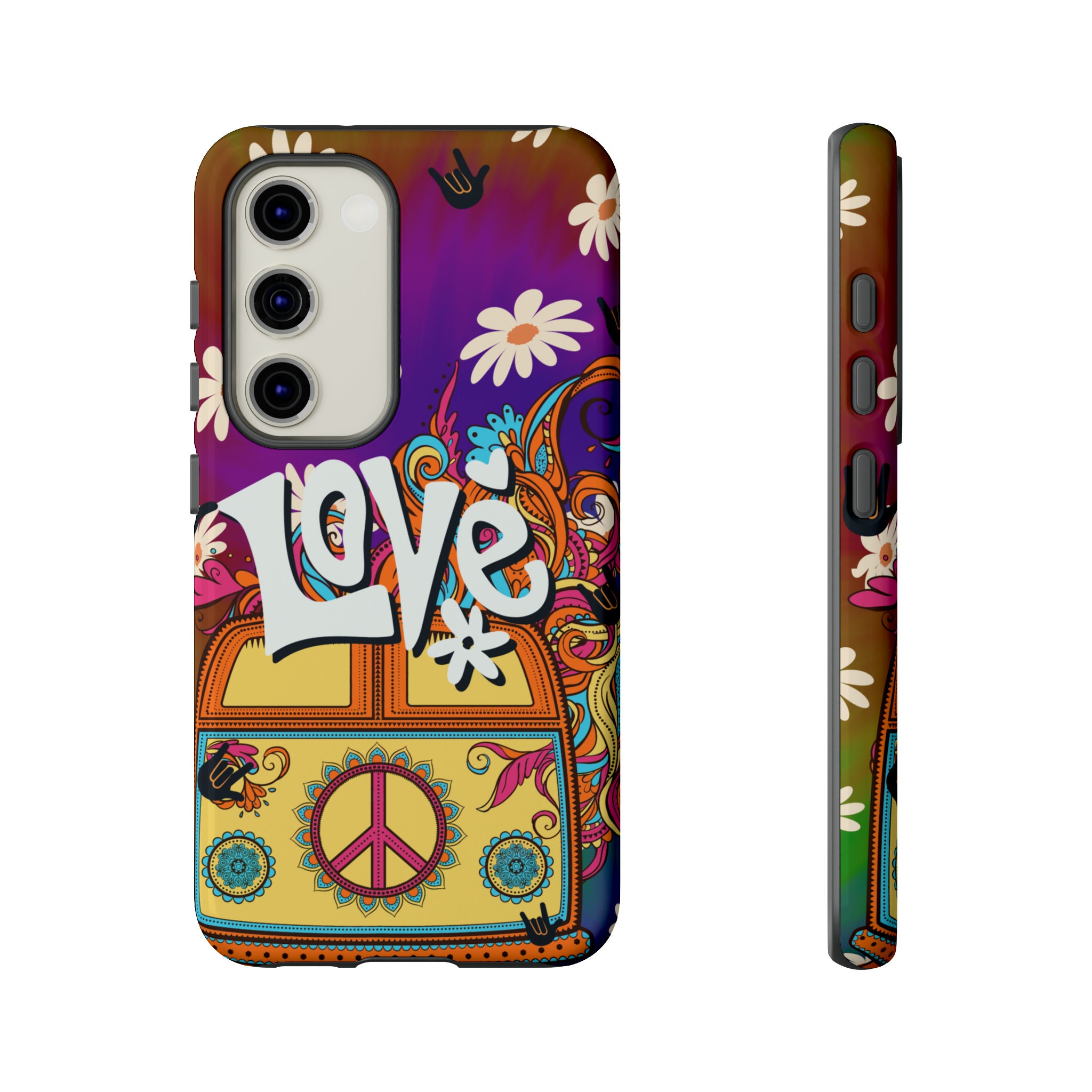 Peace Phone Case, Love Phone Case, iPhone Cases, Samsung