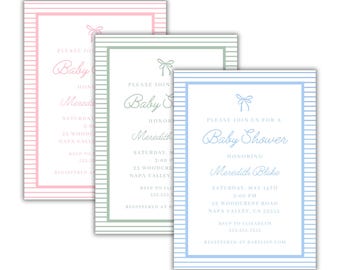 Baby Shower Invites