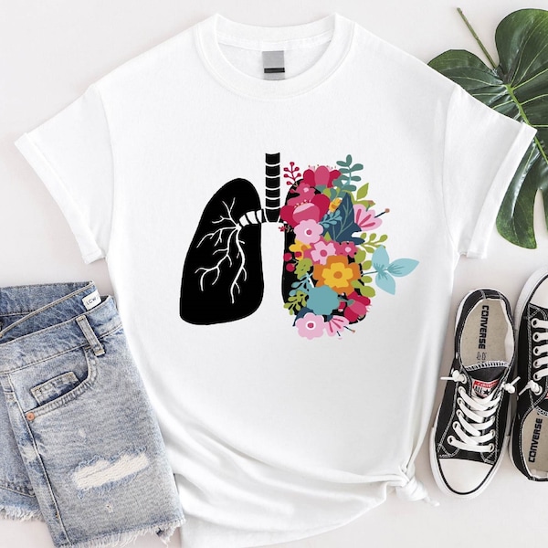 Floral Lungs Squad Etsy