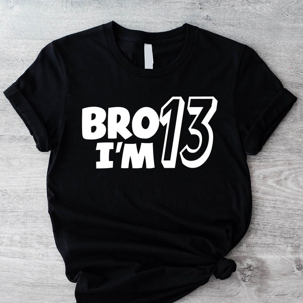 Twin 13th Birthday Shirt Etsy Ireland