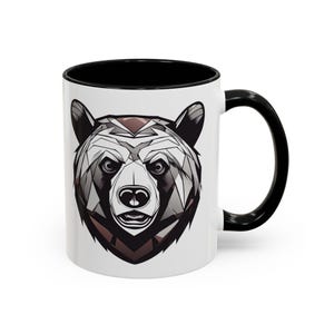 Bear Coffee Mug, Gift for Bear Lover, Gift for Coffee Lover, Animal Mug, Animal Drinkware, Bear Drinkware, Bear Decor, Bear Kitchenware