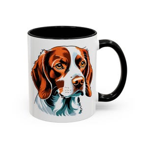 Brittany Spaniel Dog Mug, Gift for Brittany Spaniel Lover, Gift for Coffee Lover, Brittany Lover Mug, Animal Drinkware, Kitchen Accessories