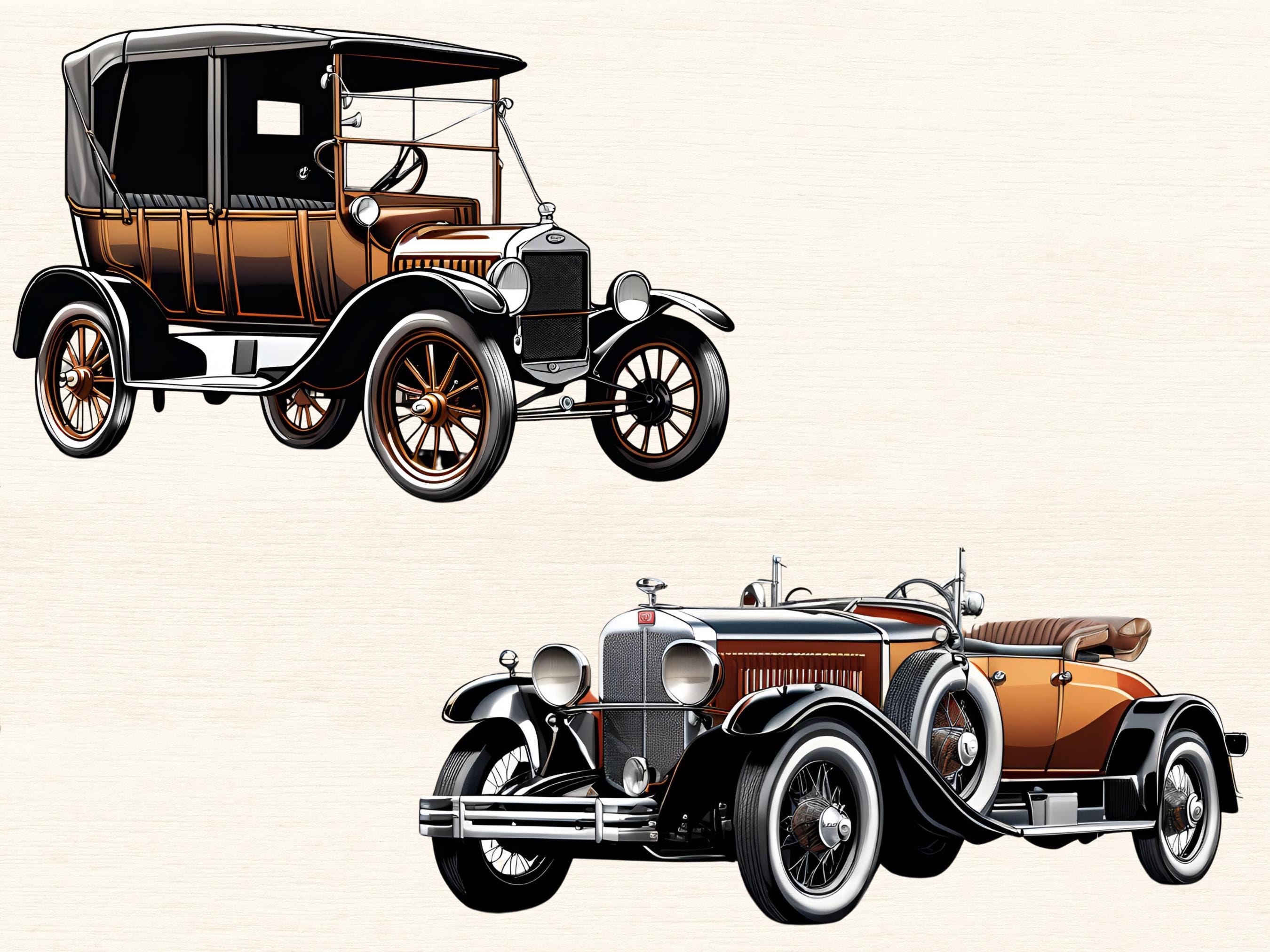 1920 Vintage Car PNG Bundle | Retro Car Pngs | Classic Car Sublimation ...