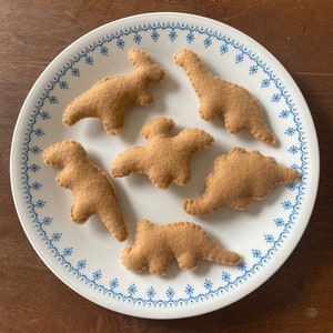 Felt Dinosaur Nuggets (6 pack)