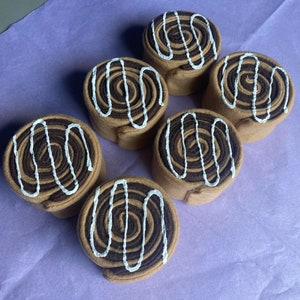 Felt Cinnamon Rolls