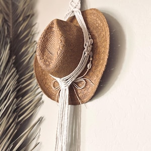 Macrame Cowboy Hat Hanger