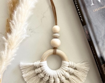 Macrame Essential Oil Car Diffuser