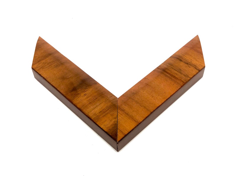 Hawaiian Koa Wood Custom Picture Frame Cross Grain Cut 1 Etsy