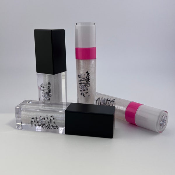 Vanilla Frost - Vanilla Cupcake flavored- pearly white shimmer with high shine lip gloss