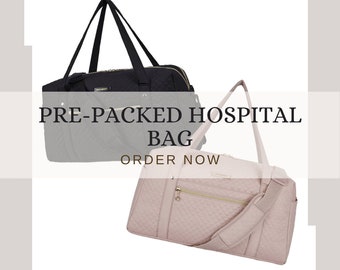 Pre-packed Hospital Bag with Postpartum Care