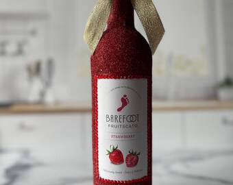 Botella de vino Boujee (vacía)