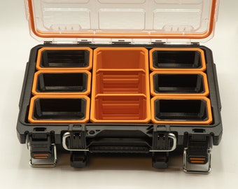 Nesting Cups for RIDGID 2.0 Pro Gear System Half Organizer Insert Bin
