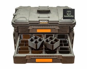 4er Set Ablagen für Ridgid Pro Gear 2.0 3-Drawer Toolbox