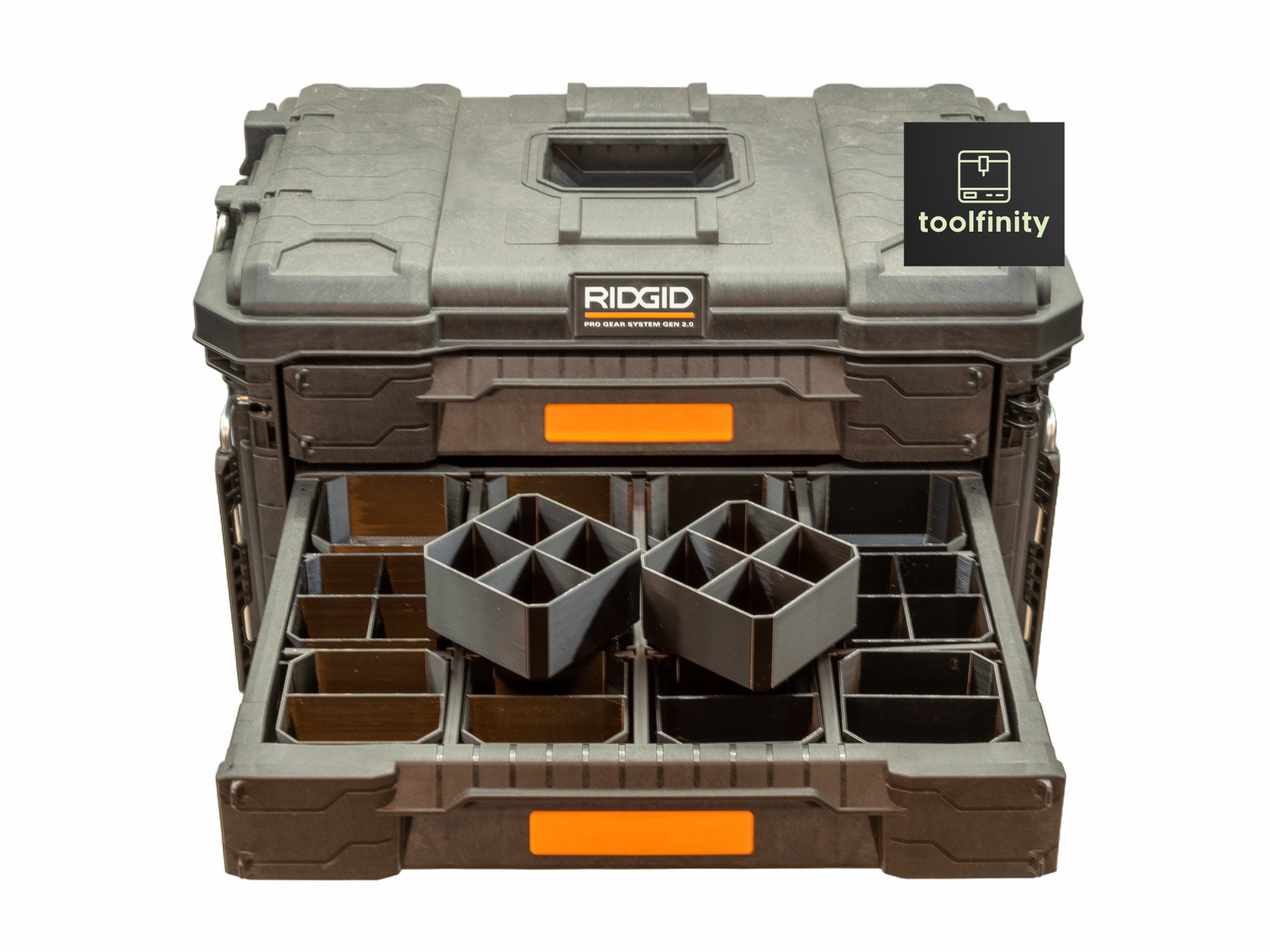 Set of 4 Bins for Ridgid Pro Gear 2.0 3-drawer Toolbox - Etsy