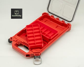 Small Parts Bin for Low Profile Milwaukee PACKOUT Organizer Tool Box