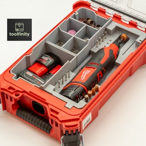 Milwaukee Packout Insert for 2460-20 M12 Rotary Tool (Insert Only)
