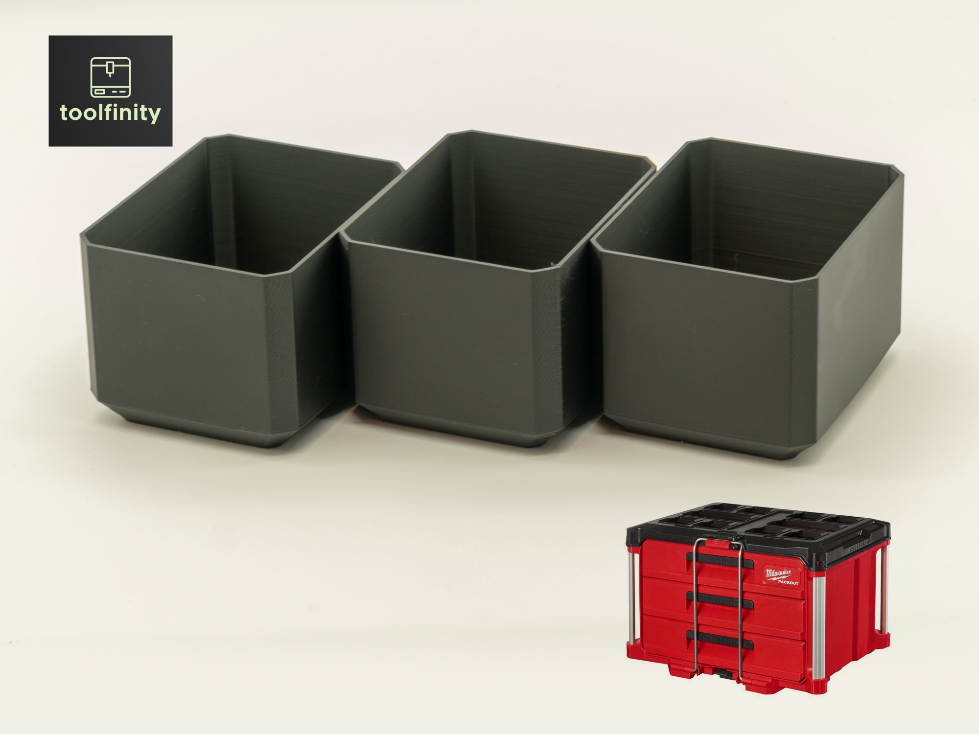ミルウォーキー PACKOUT 3段引き出しツールボックス
