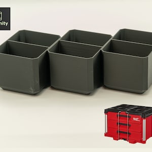 Milwaukee PACKOUT 3-Drawer Toolbox Organizer Bins (3-Pack)