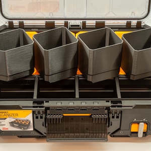Set of 4 Bins for ToughBuilt StackTech Organizer