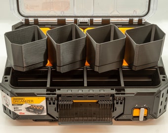 Set of 4 Bins for ToughBuilt StackTech Organizer