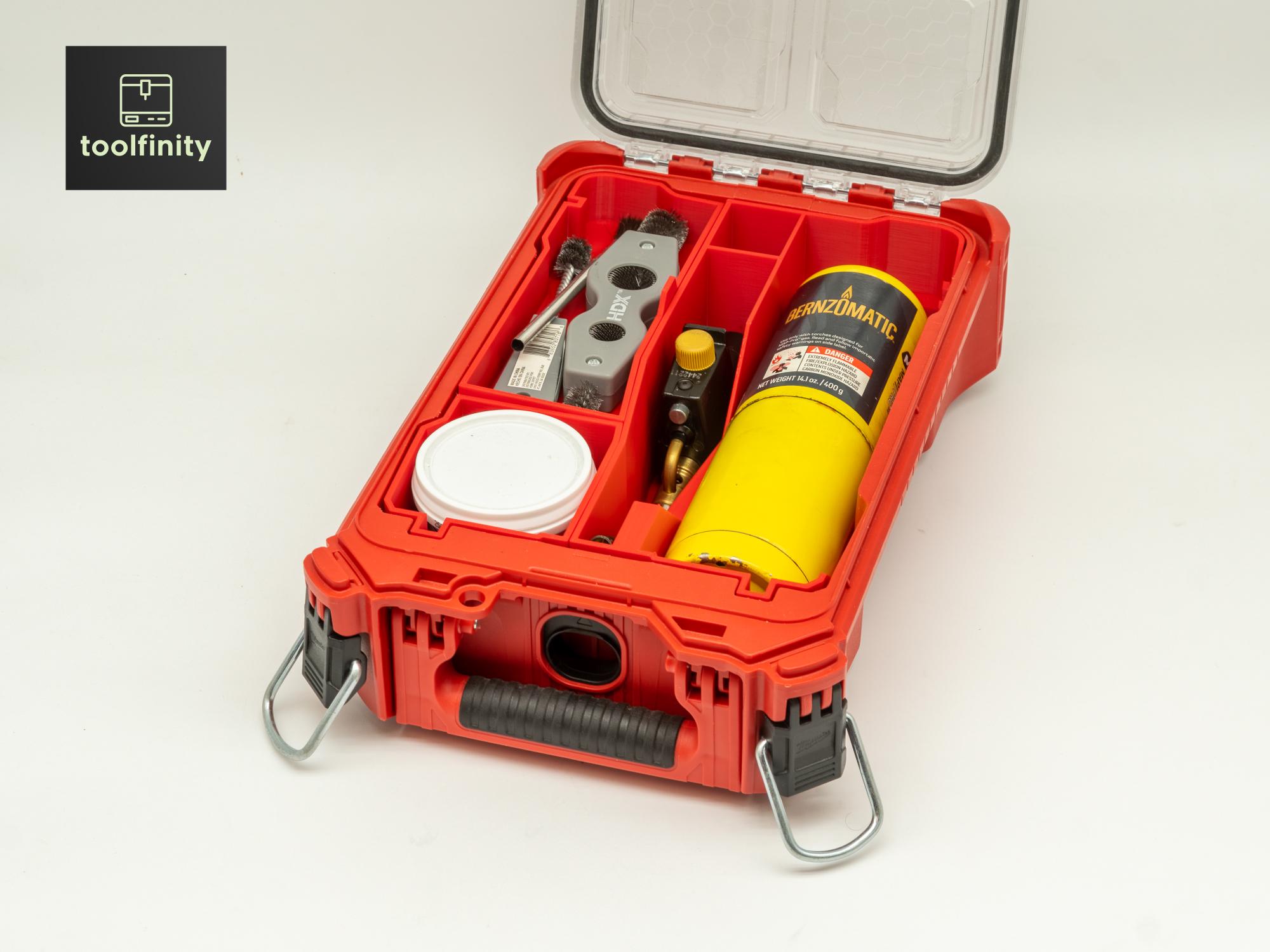 Milwaukee Packout Insert for Bernzomatic Torch and Cylinder