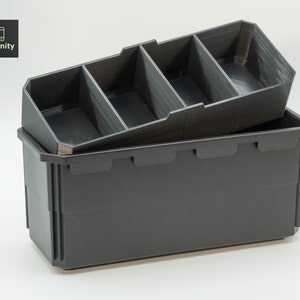 4-Slot Nesting Cup For Flex STACK PACK 22-in and 11-in Organizer STACKPACK insert bin