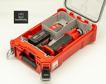 Milwaukee Packout Insert for 2627-20 M18 Drywall Cut Out Rotary Tool (Insert Only)