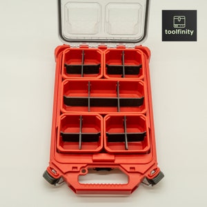 Medium Packout Tool Box Divider Milwaukee Packout Mods Accessories Dividers  Tool Box NOT Included 