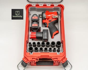 Milwaukee Packout Compatible Insert for 2562-20 M18 FUEL Stubby Impact Wrench 3/8" (Insert Only)