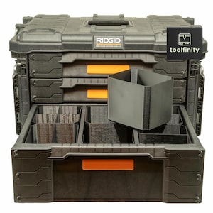 2er Set Schubladenkörbe für Ridgid Pro Gear 2.0 3-Drawer Toolbox