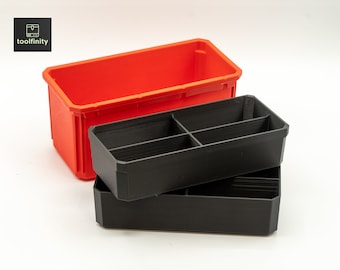 Milwaukee PACKOUT Organizer 4-Slot Cups Bins Set