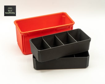 Milwaukee PACKOUT Organizer 4-Slot Cups Bins Set